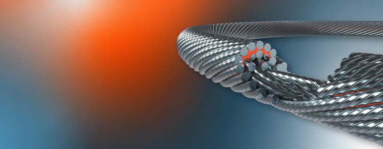 verotop P – rotation-resistant high-performance hoist rope